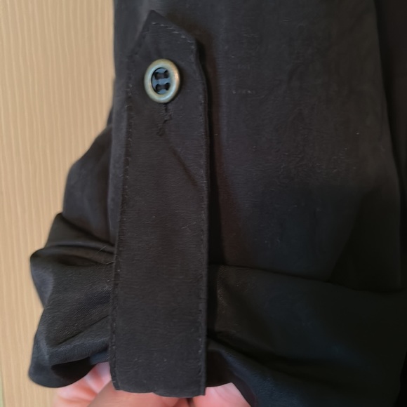 Love Tree hooded jacket nylon in BLACK size small S - Picture 5 of 6